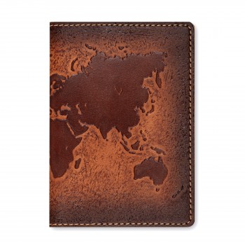 Обложка для паспорта "Карта мира" 140208
